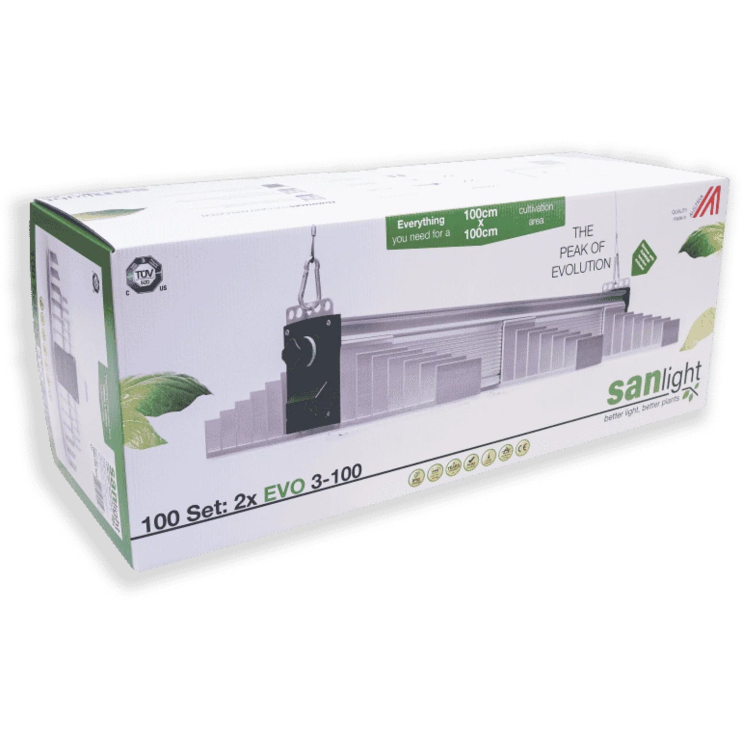 SanLight Evo 380w LED Kit - 100 x 100cm
