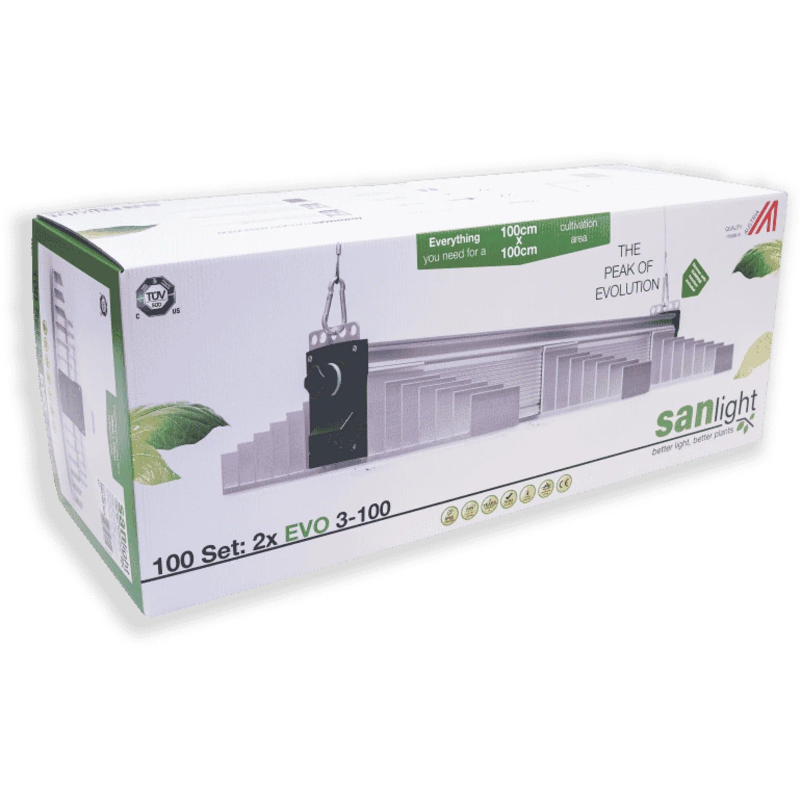 SanLight Evo 380w LED Kit - 100 x 100cm
