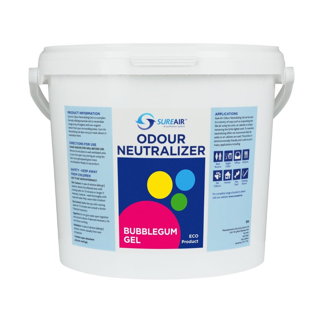 Sure Air Odour Neutralizer Gel - Bubble Gum / 5L