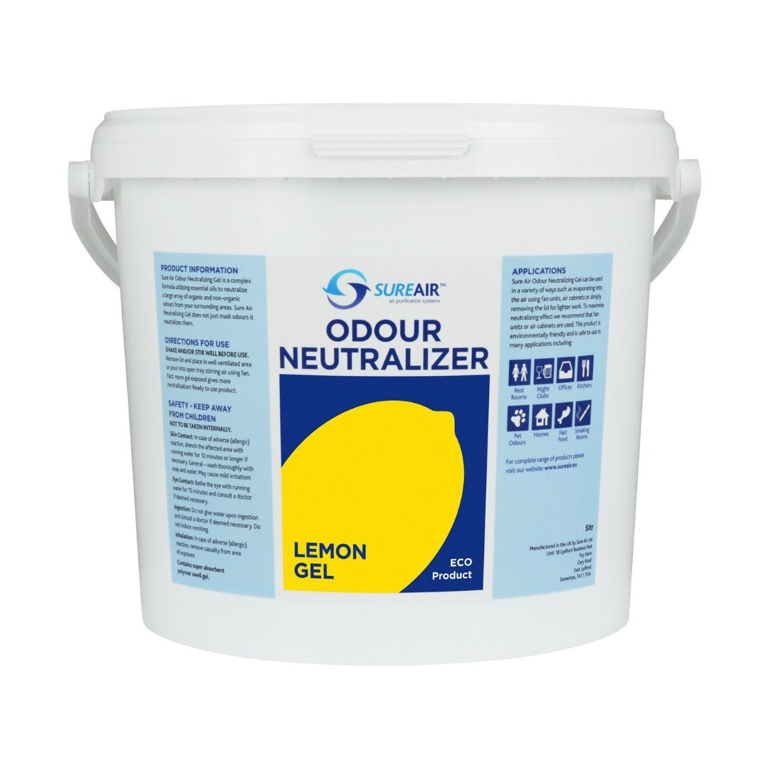 Sure Air Odour Neutralizer Gel - Lemon / 5L