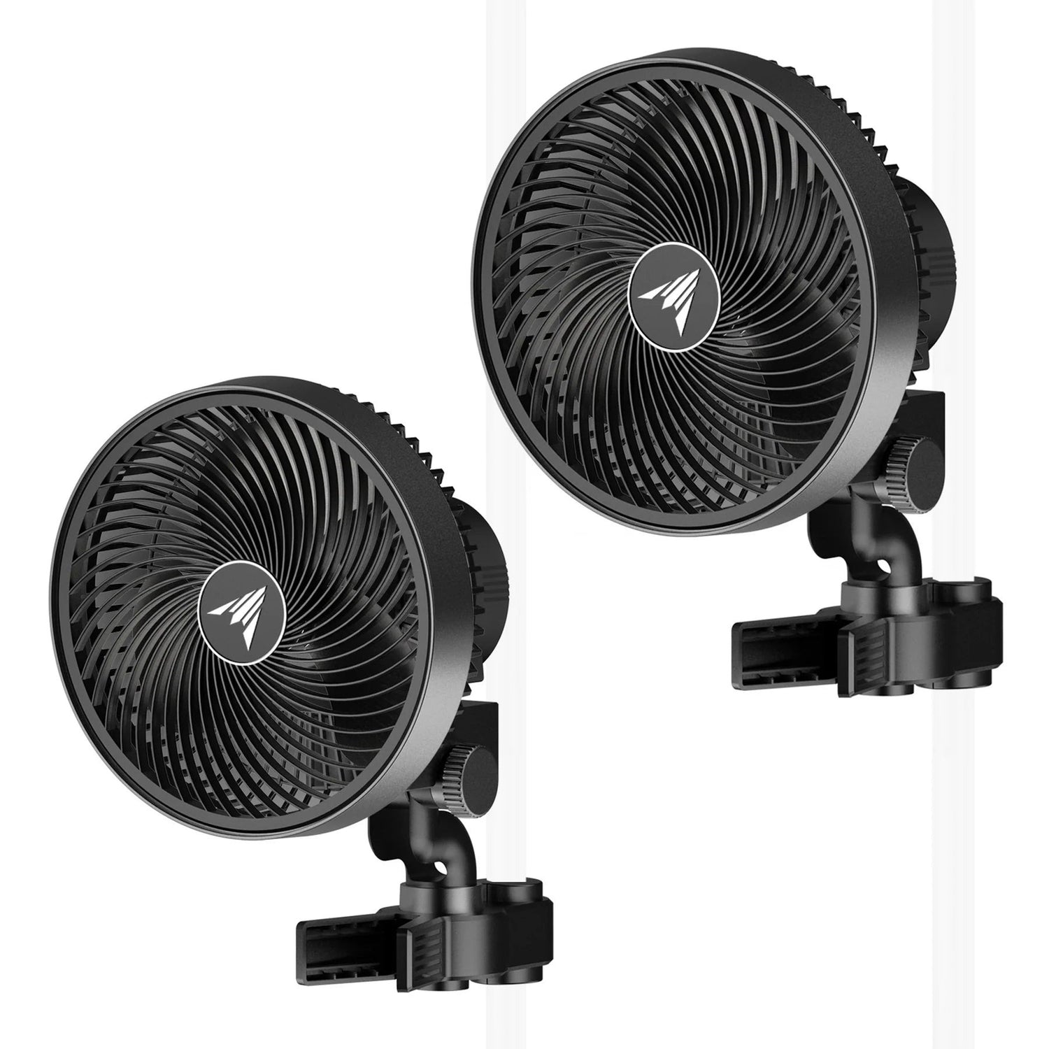 TWIN PACK - AC Infinity Cloudray S6  - 2 x 6-Inch Oscillating Clip Fans for Grow Tents