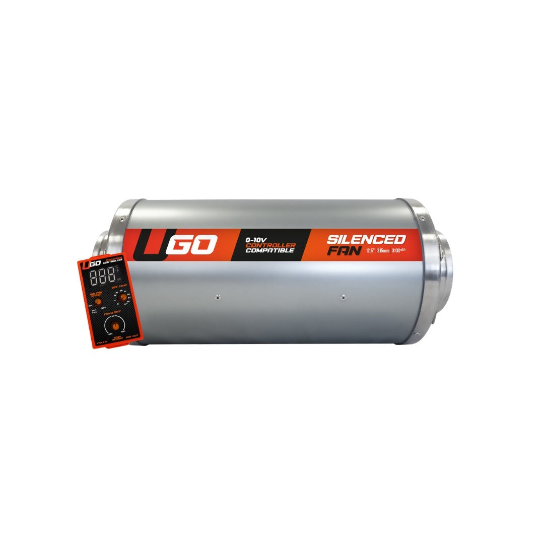 U-Go Silenced EC Fan - 12" - 3100m3/h