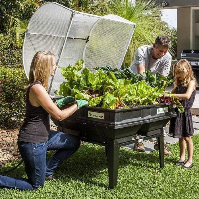 Vegepod Garden Bed with Canopy & Stand - Medium - Vegepod + Stand