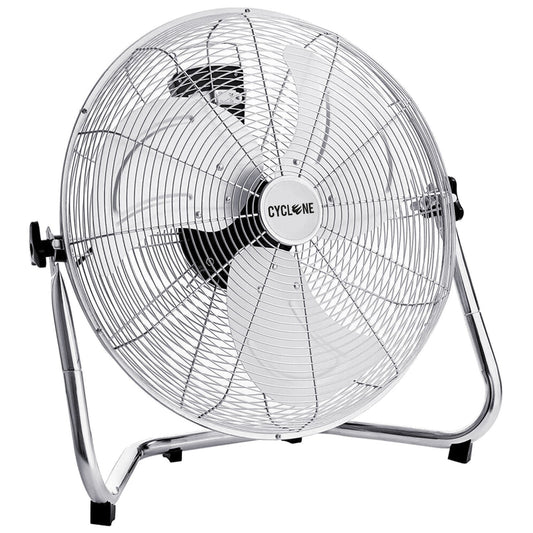 Cyclone Chrome Floor Fans
